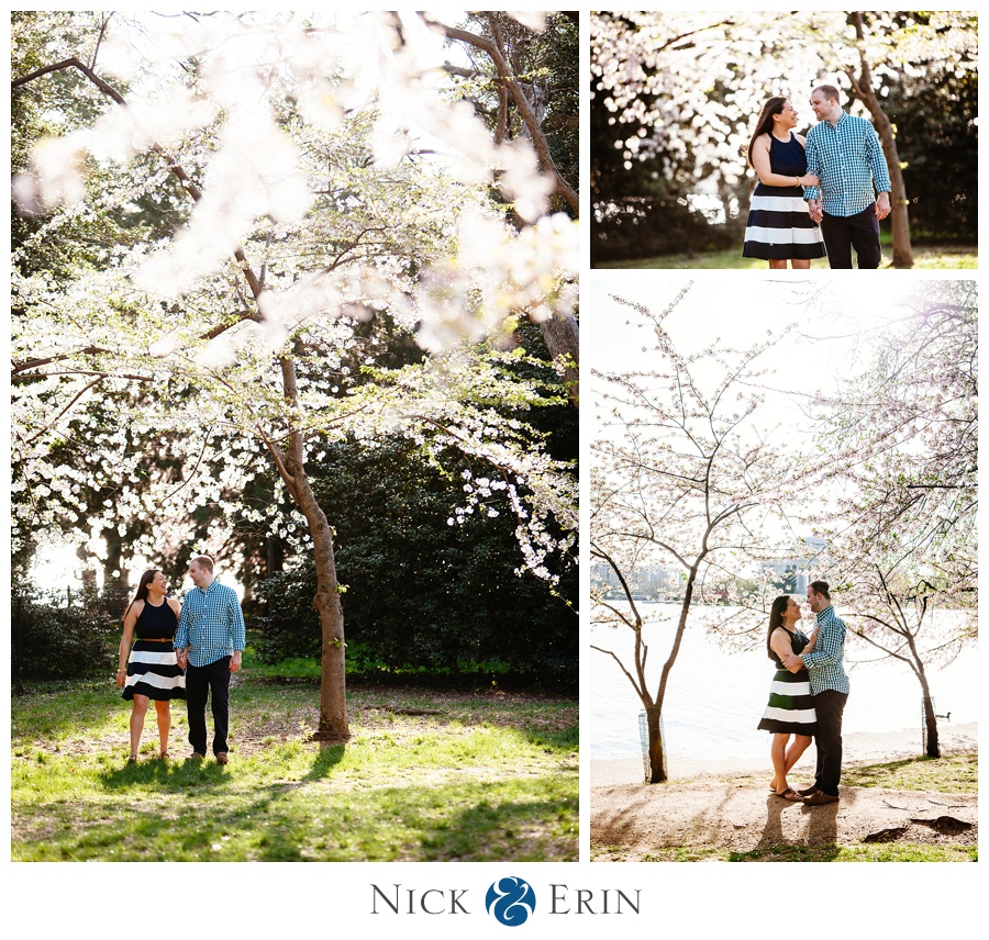 Cherry Blossom Engagement